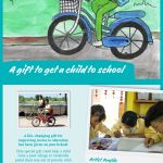 Get a child to school postal card