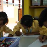 Get a child to school postal card